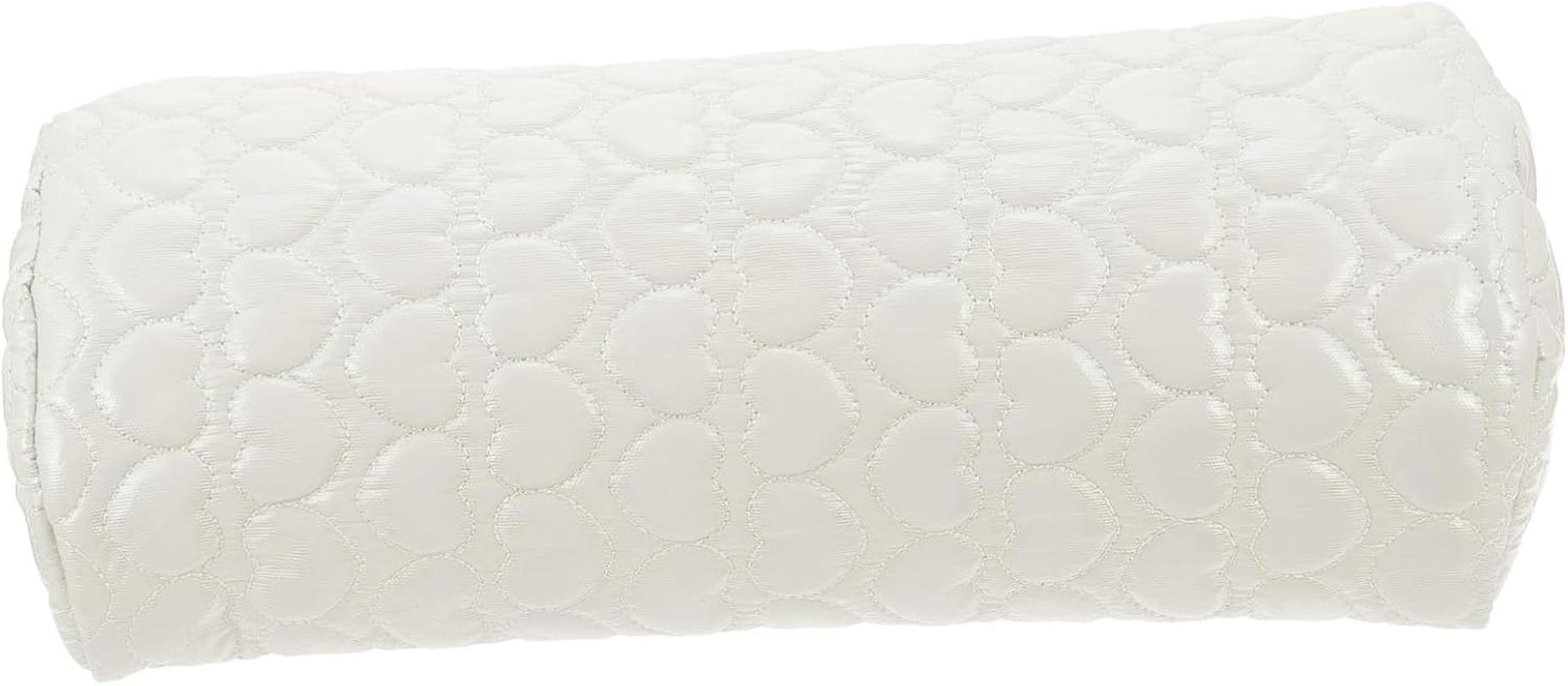 FOMIYES Manicure Hand Pillow Nail Art Hand Pad White Pu Leather Wrist Rest Cushion Semi-Circular Nail Salon Home Use