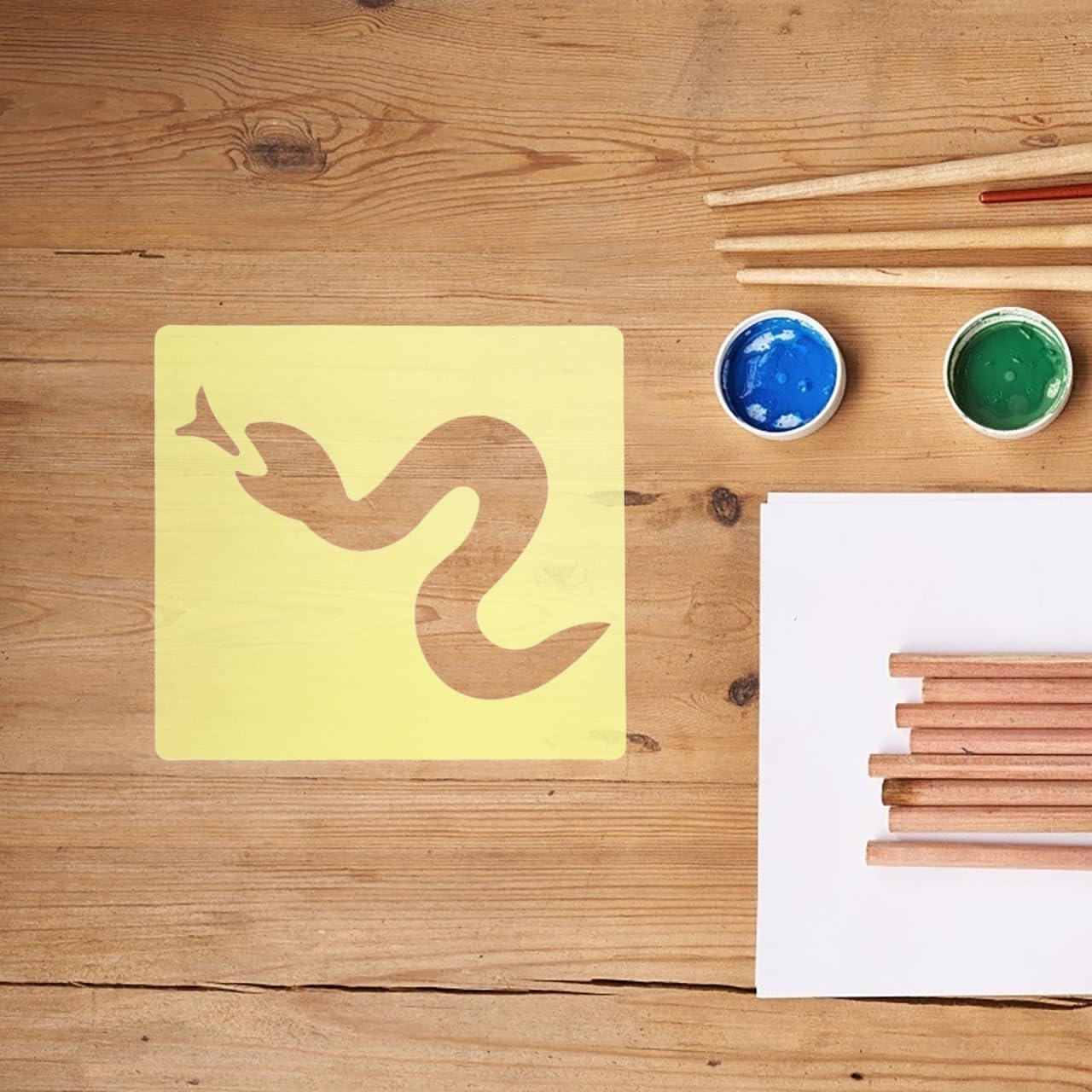 SHINEOFI 12Pcs Reusable Animal Stencils for Boy Girl Plastic Drawing Templates for Craft Projects Washable Art Supplies for Early Education and Creativity image number 5