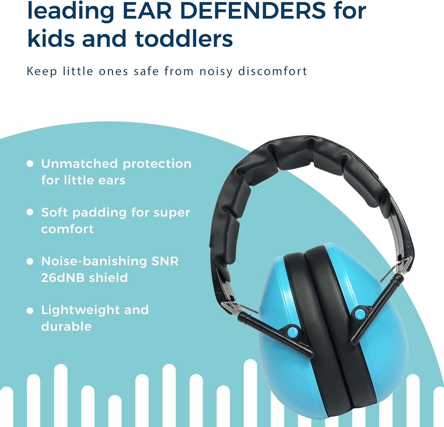 Banz Baby Banz Earbanz Kids Hearing Protection, Blue - Blue image number 6