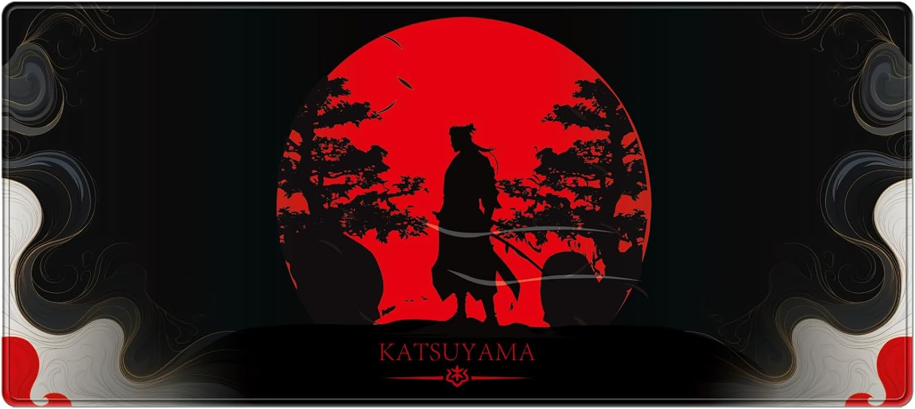 FANTECH Mouse Pad, Gaming Mousemat Esports Waterproof Surface Large Deskmat Anti-Slip Base Desk Mouse Pad Mat for Gaming, Office, Home, 900X400X4Mm (Aqua)