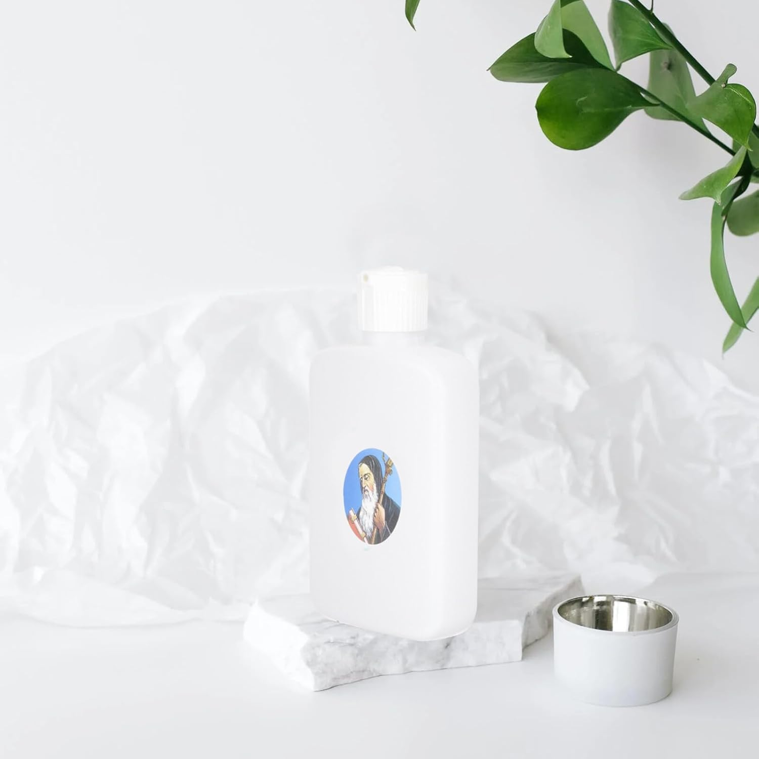 Ciieeo 6Pcs Refillable Holy Water Bottles Plastic Small Water Container for Easter Church Baptism Ceremony image number 5