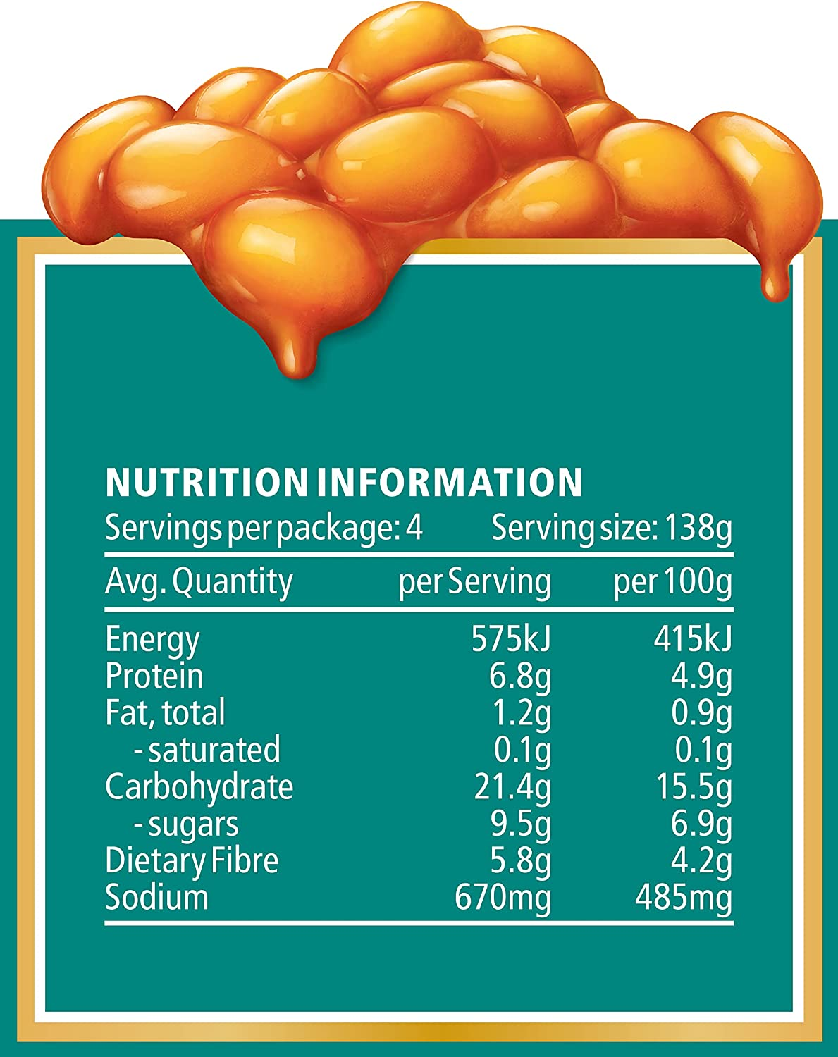 Heinz Canned Baked Beans in BBQ Sauce image number 5