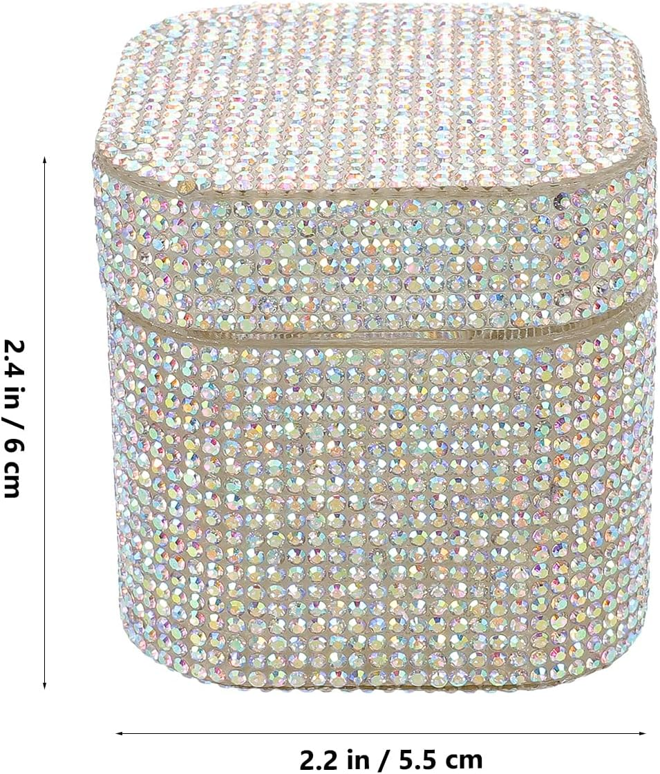 HAKIDZEL Dappen Dish for Acrylic Nail Liquid: Monomer Dish Powder Cup - Decorative Glass Jar for Brush Nail Polish Remover Holder image number 3