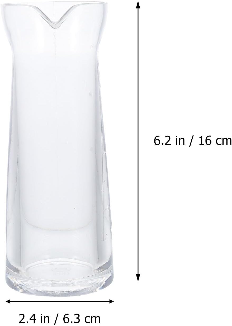 Tofficu Wine Decanter 200Ml Liquid Pitcher with Scale, Graduated Liquor Dispenser for Home Use, Red Wine and Spirits Serveware Suitable for Dining and Entertaining image number 3