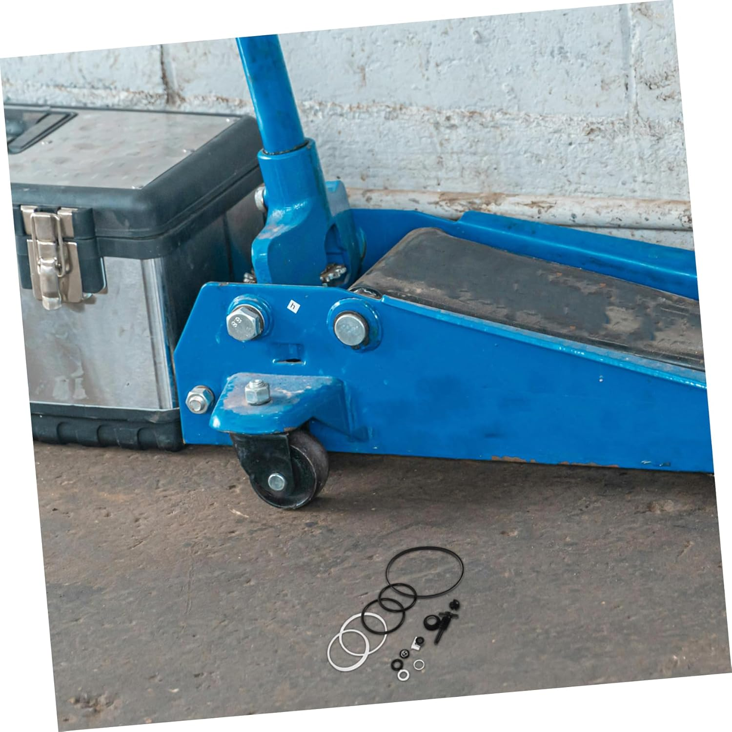 SEWOART 17Pcs Automotive Jack Repair Kit Replacement Fuel System Equipment High Lift Jack Accessory Floor Parts