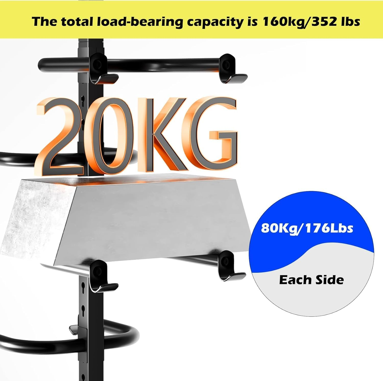 Lhysn Bike Stand for 4 Bicycles Large Floor Bike Rack Garage for Outdoor Bike Hanger Vertical Bike Stand for 8 Scooters/Wiggle Car/Storage Holder image number 4