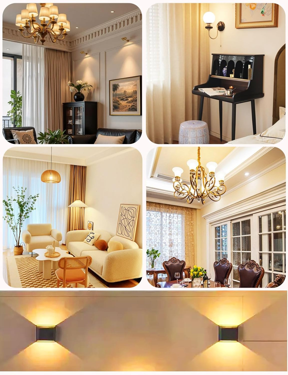 Wossluck G9 LED Bulbs, Warm White, 3 W, 400 LM, Replacement for 40 W Halogen Bulbs, Not Dimmable, AC85V-265V, Pack of 2 image number 5