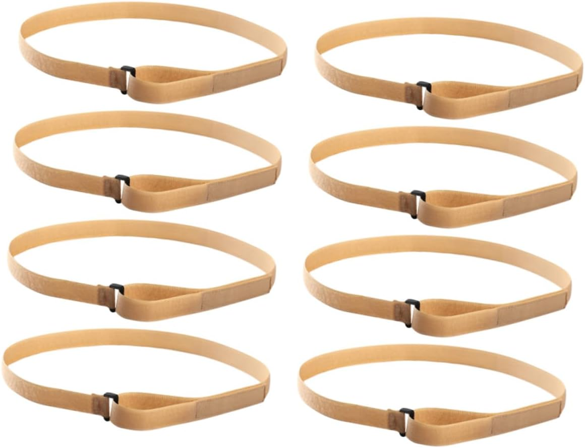 Veemoon 4Pairs Lashing Straps for Camping Adhesive Luggage Ropes Binding Belts Adhesive Buckle Belts Outdoor Storage image number 1