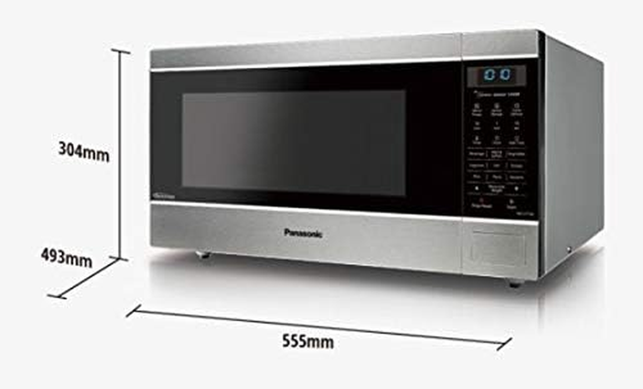 Panasonic 44L 1100W Genius Inverter Microwave Oven, Stainless Steel (NN-ST776SQPQ) image number 6