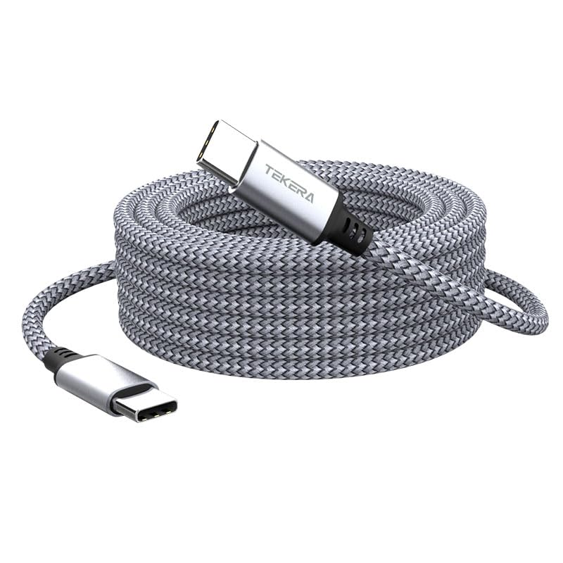 USB C to USB C Cable 8M, 60W USBC to USBC Cable PD Fast Charging Type C Cable USB C Charger Cable (60W (26.2FT/8M)) image number 5