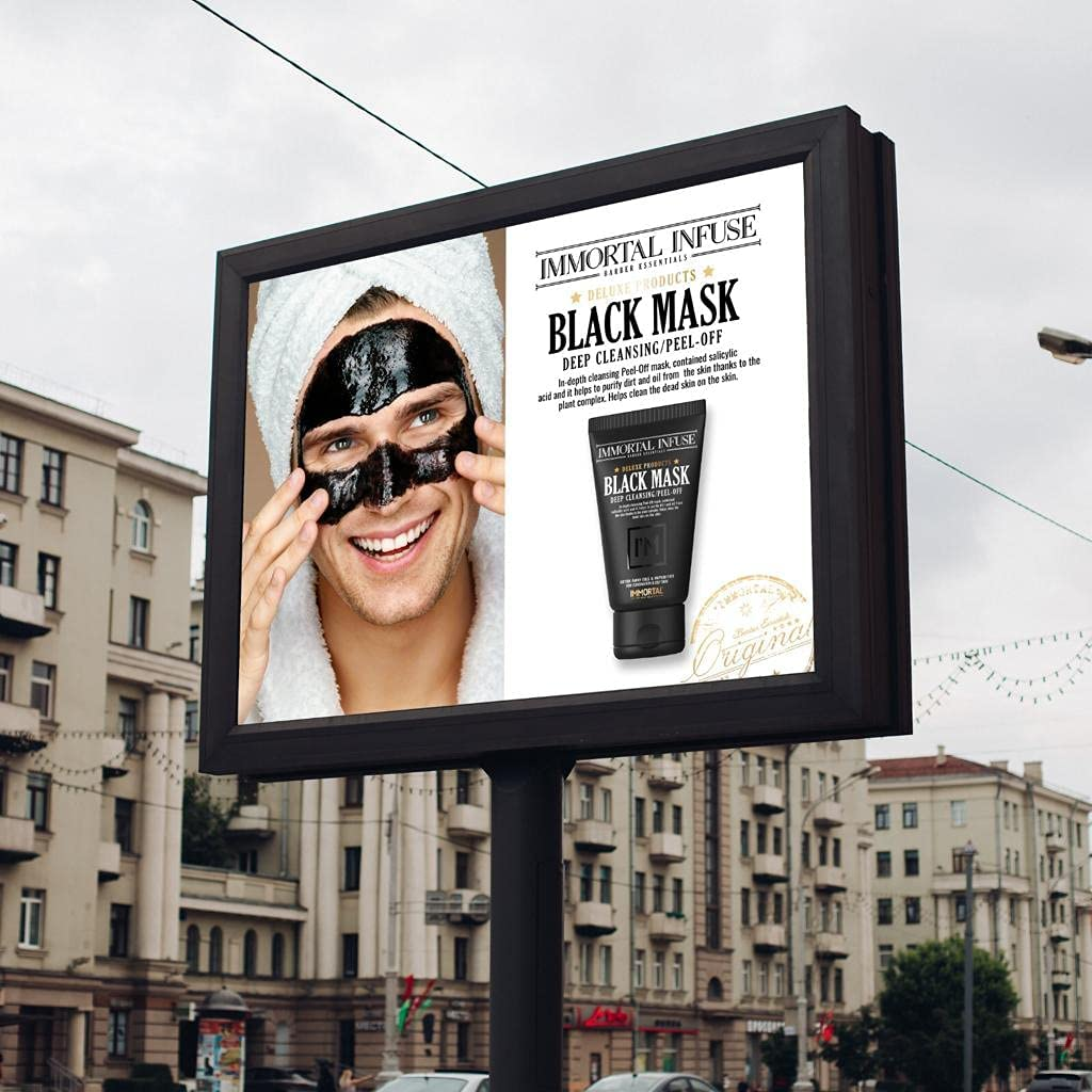 Immortal NYC Infuse Peel off Black Mask 150 Ml image number 1