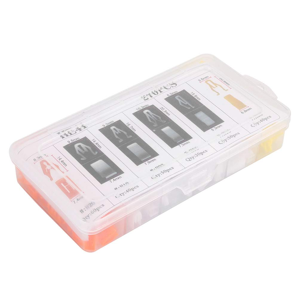 Universal 270Pcs Car Console Dashboard Panel Trim Clips Rivets Buckle Fasteners Set image number 3