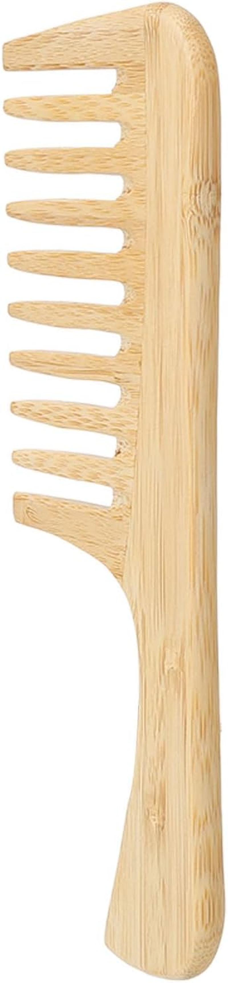 Hair Comb, Comfortable Bamboo Hair Detangling Comb for Home