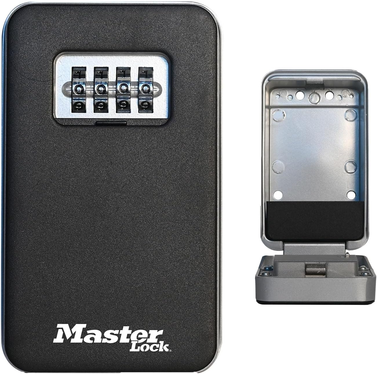 Master Lock Key Safe Wall Mounted Pull to Open Medium Size Outdoor, Mounting Kit, for Home Office Industry 5410EURD image number 4