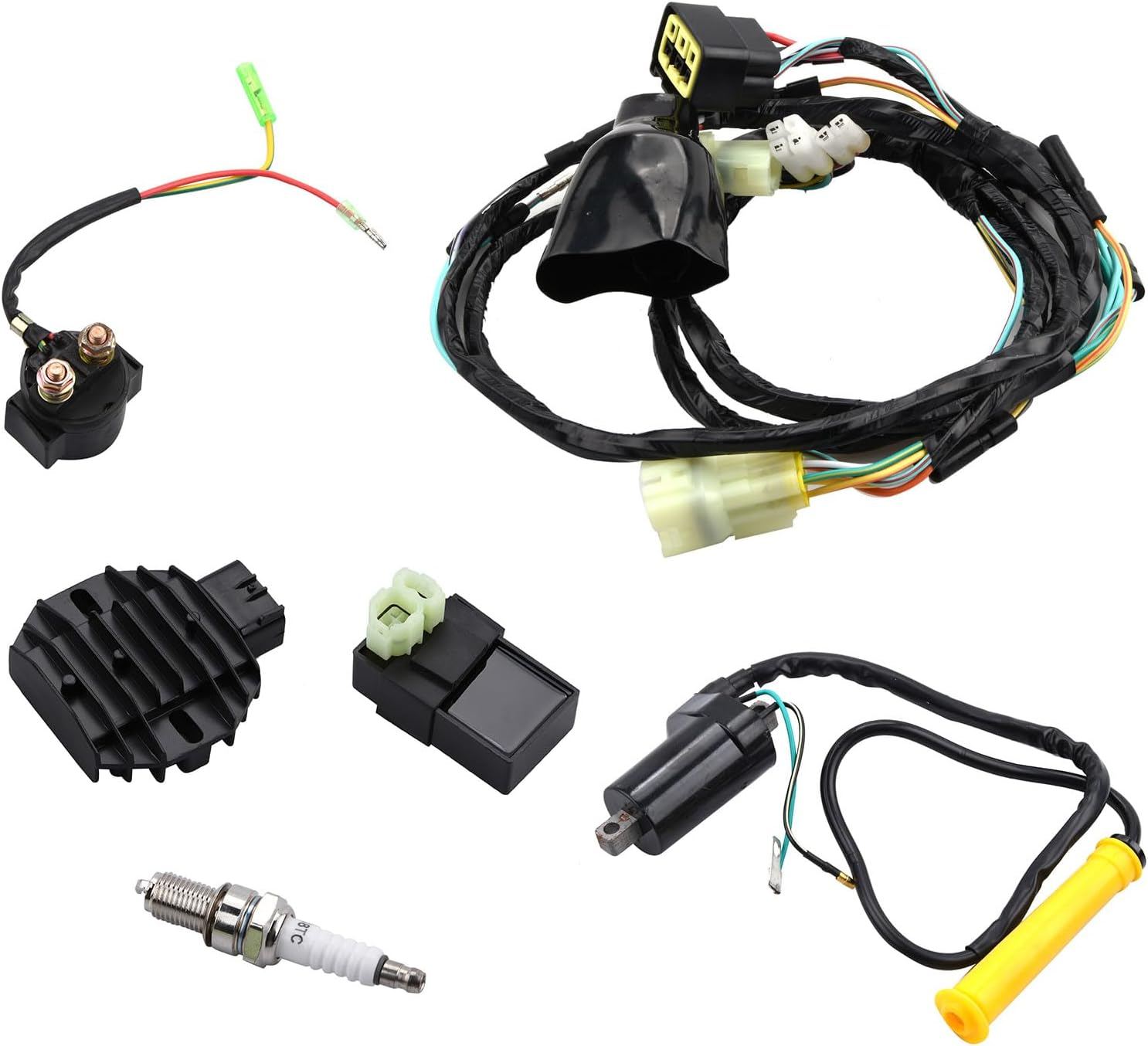 Motorbike Ignition Coil 2-Wire Ignition Coil Repair Parts Replace for Honda TRX400EX 1999-2004 32100-HN1-000 Accessory image number 4