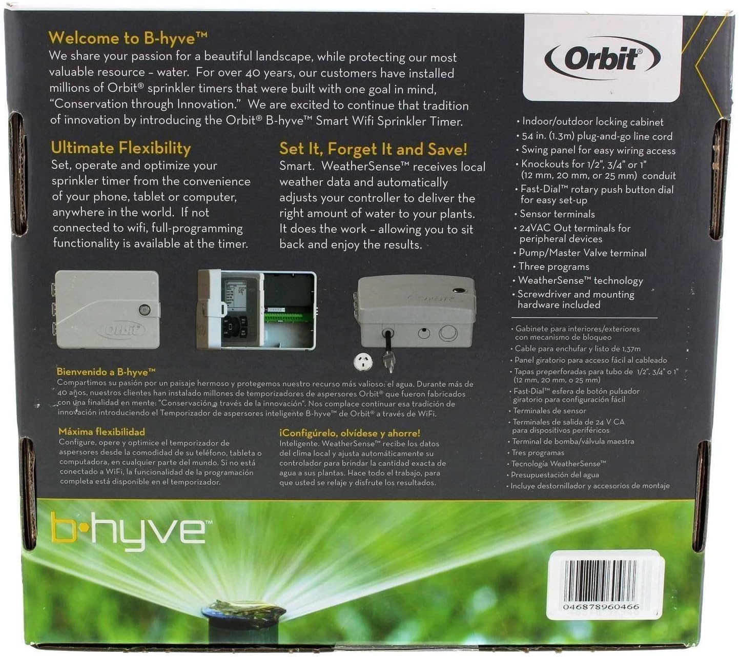 96050 - Australian Model - Orbit B-Hyve 12 Station Smart Wi-Fi Irrigation Controller