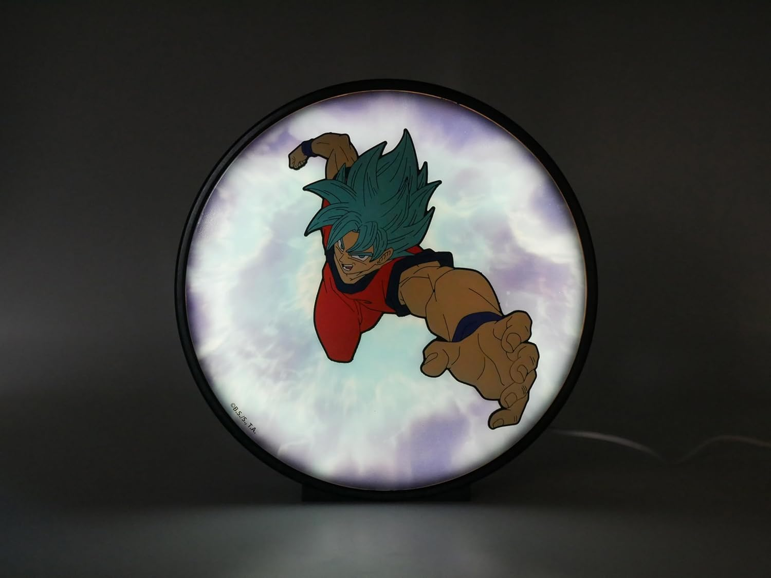 Dragon Ball SUPER - Goku Super Saiyan Blue Light Decoration - 20Cm - USB-C image number 2