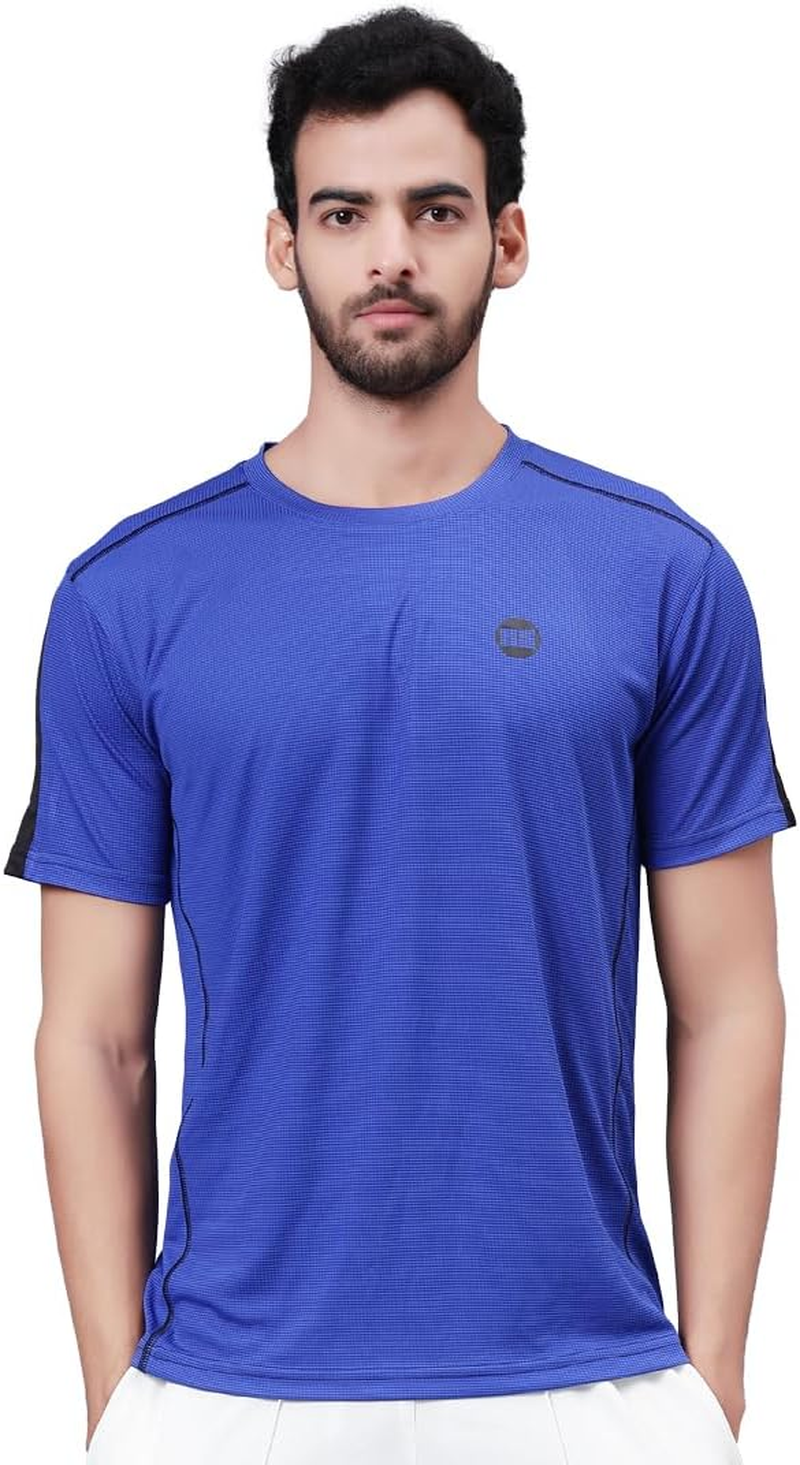 SS Wave Half Sleeves Cricket T-Shirts for Men'S & Boy'S | Royal Blue & Black|Size-M image number 1