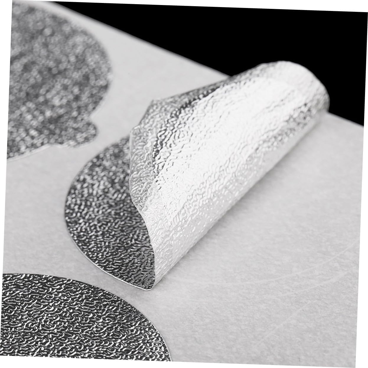 Hohopeti 120Pcs Aluminum Foil Coffee Seal Stickers Reusable Espresso Lids with Thick Food-Grade Material for Secure Packaging and Easy Opening image number 3