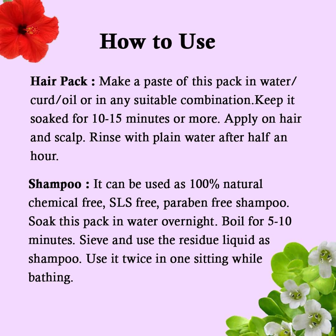 Yauvanya Hair Cleansing & Nourishing Pack (100Gms)