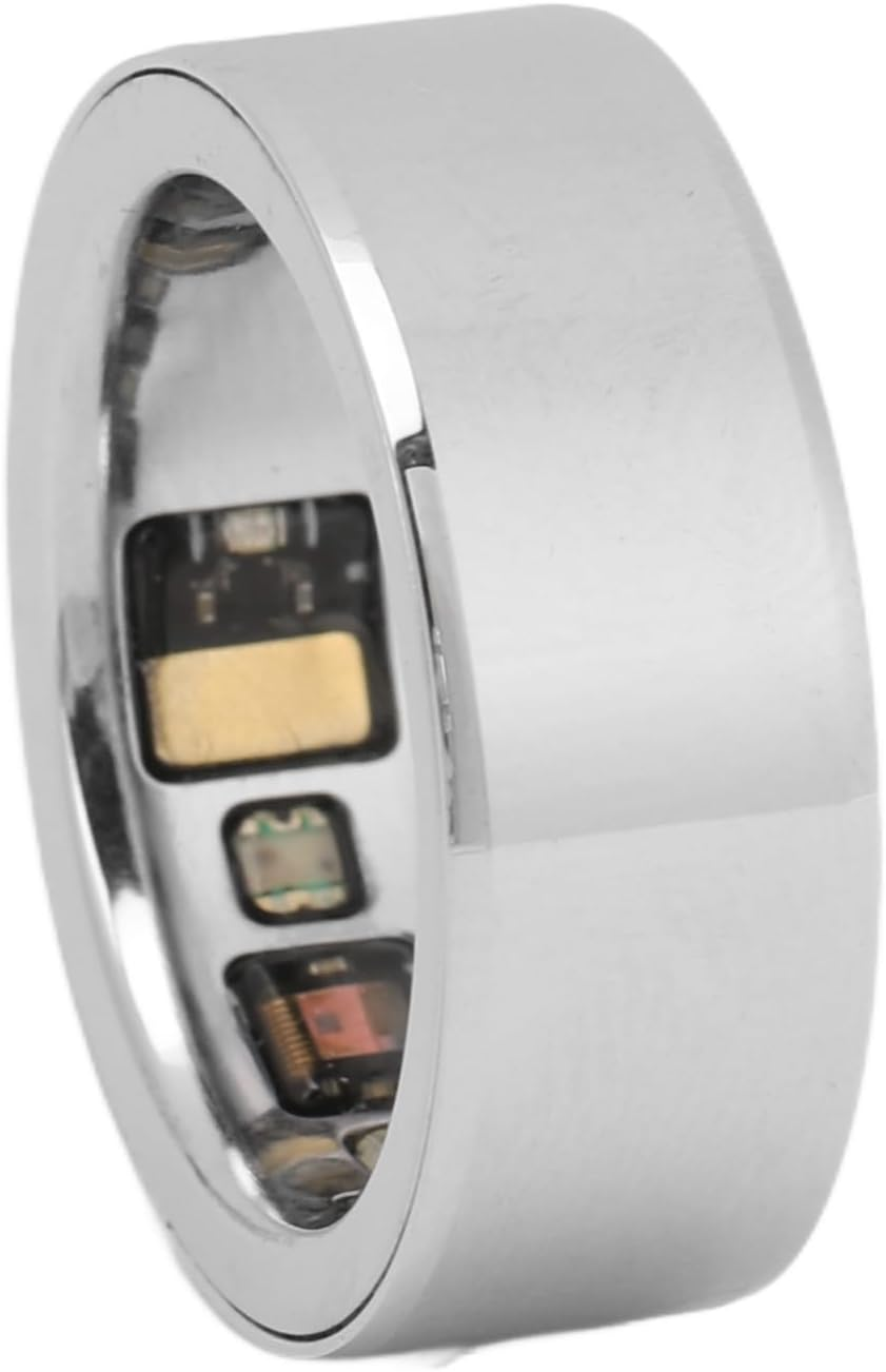 Fitness Smart, Waterproof Ceramicwith Blood Oxygen Monitoring Health Tracker, Wearable BT Smart for Heart Rate Sleep Pedometer Body Temperature IPX8 Waterproof (NO 22) image number 1