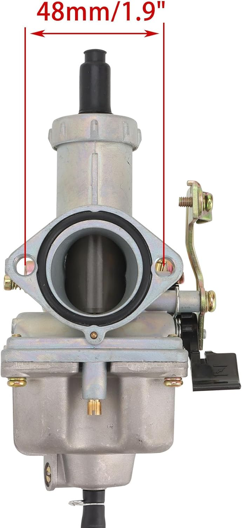 WOOSTAR 30Mm Carburetor PZ30 with Cable Choke Replacement for 150Cc 175Cc 200Cc 250Cc 300Cc Scooter Moped Dirt Pit Bike ATV 4 Wheeler Quad image number 5