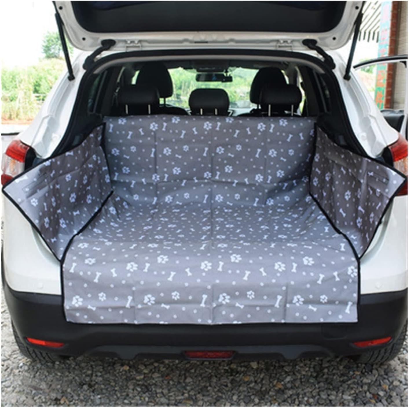 Dog Car Seat Cover Pet Car Seat Cover Cushion Dog Carrier Bag Back Hammock Protection Belt Seat Belt Dog Bag Dog Hammock(Color:F)