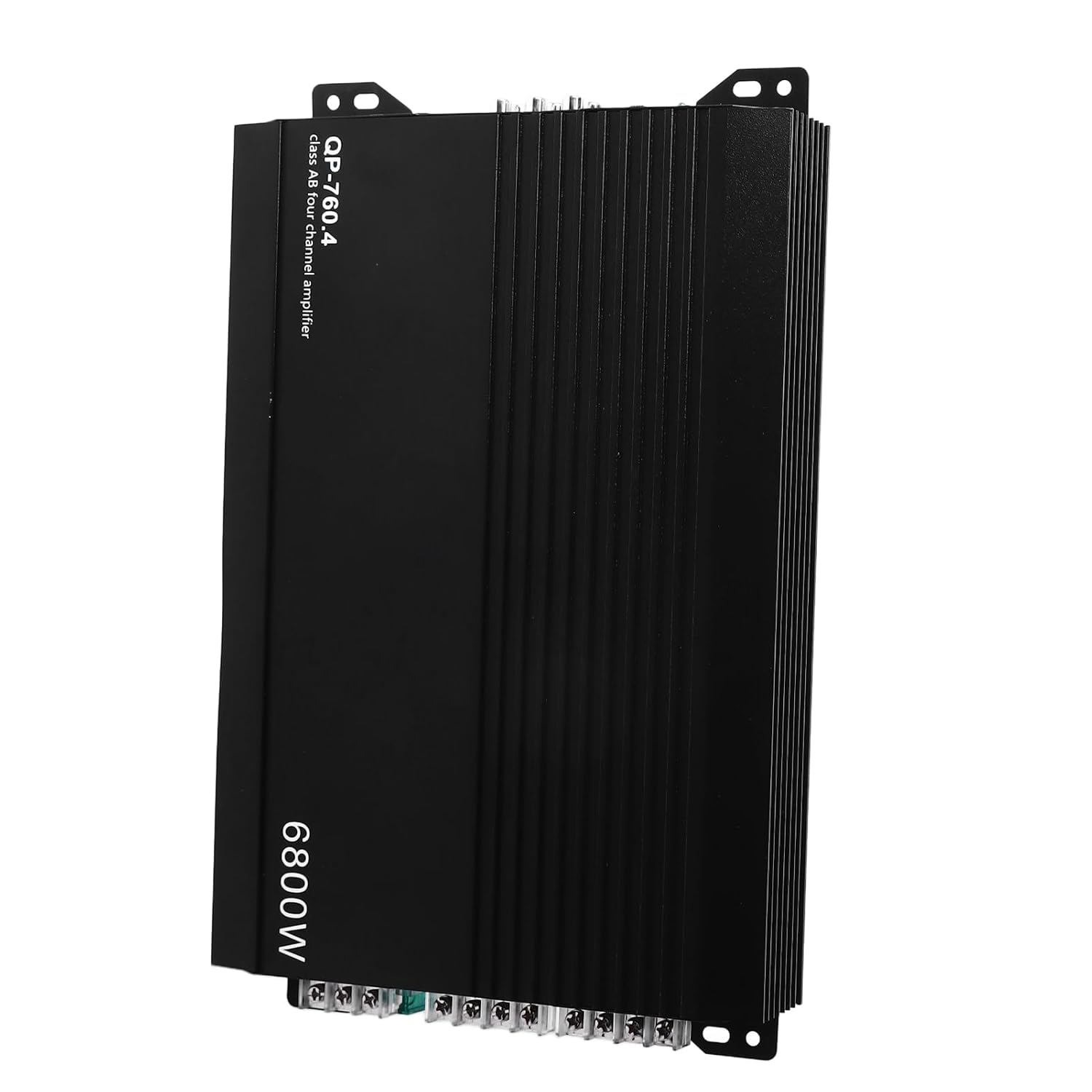 Car Audio Amplifier, Car Stereo Amplifier 4 Channel Aluminum Alloy High Heat Dissipation Power Amp for Car Speakers, Boost Your Car Speakers Sound Quality image number 2