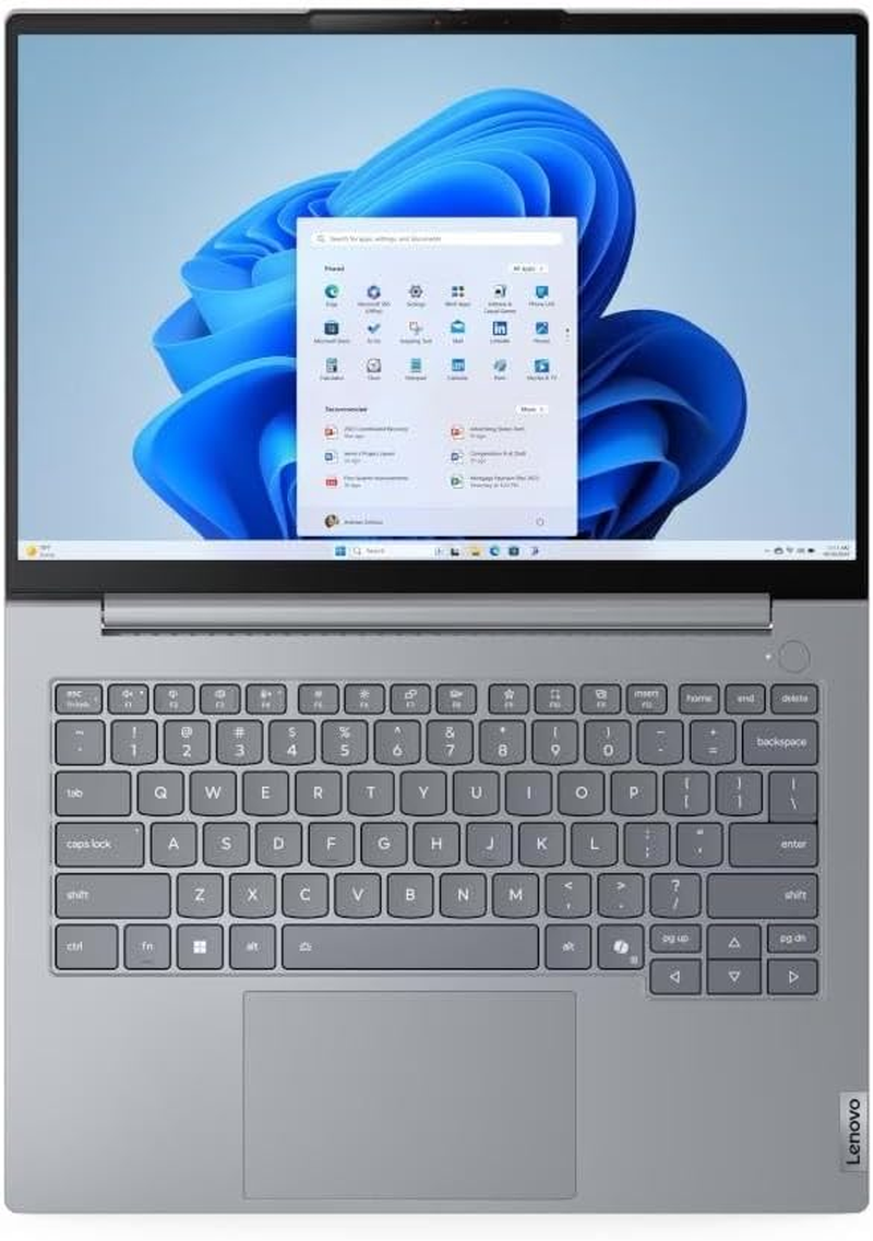 Lenovo Thinkbook 14 G8 Laptop, 14" WUXGA IPS Display, Ultra 5 225U Processor, 16GB 512GB SSD, AI Boost NPU, Wifi 6E, Windows 11 Pro image number 1
