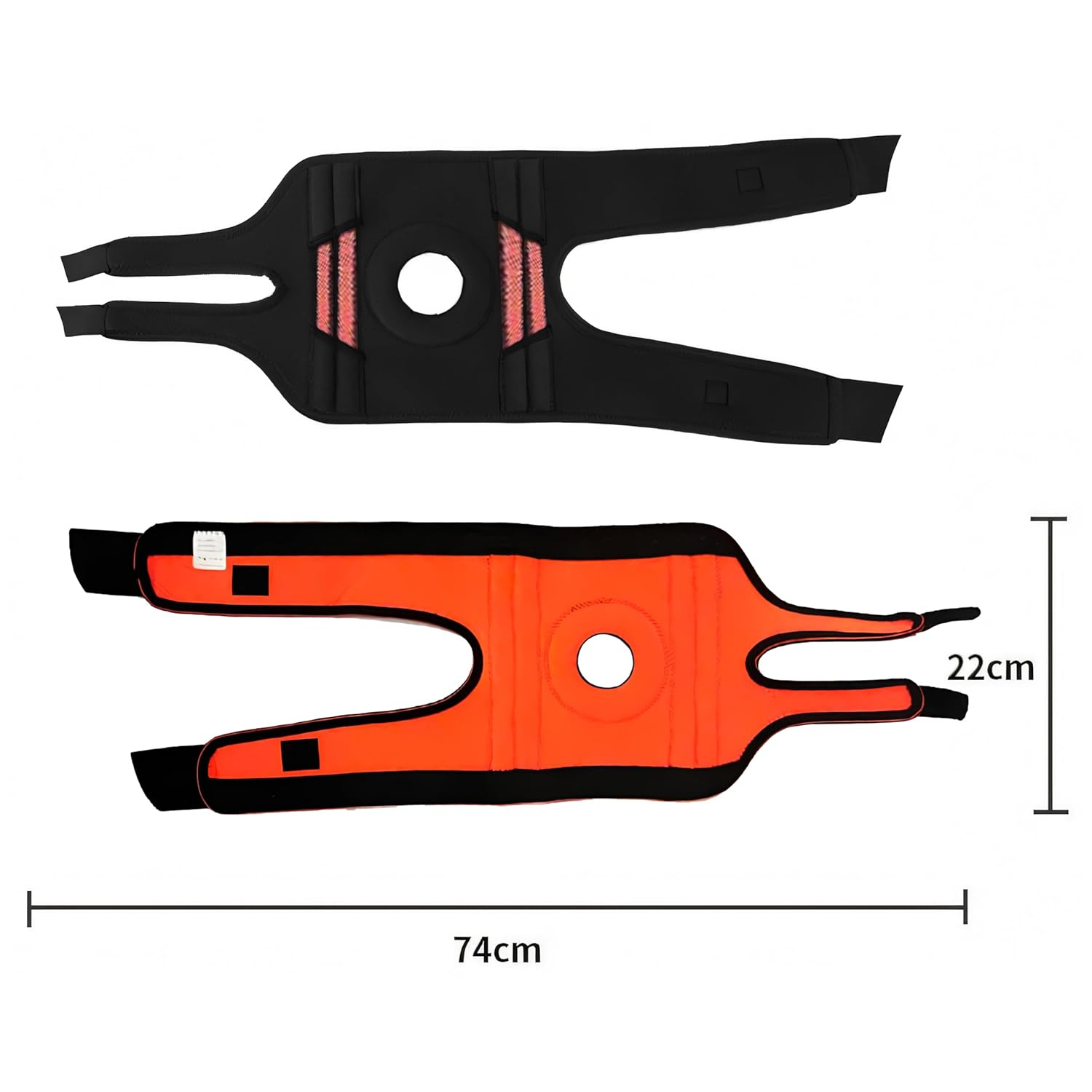 Adjustable Knee Brace &ndash; Stabilizer & Support for Pain Relief, Arthritis, ACL, Meniscus Tear, Sports, Injury Rehabilitation & Reinjury Protection (Pack of 1) image number 1