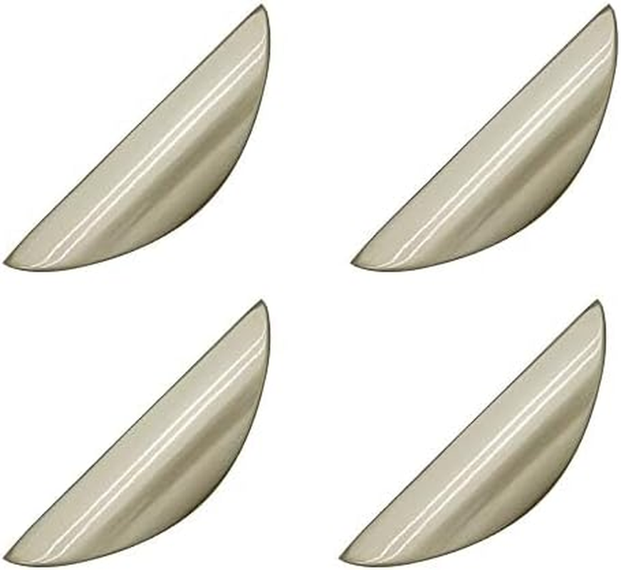 Primst Modern Light Brushed Cabinet Pulls, Furniture Hardware Collection, Cabinet Handles, Drawer Pulls, Door Pulls, Kitchen Cupboard Handle, Pack of 4 (Black,L-4Pcs)