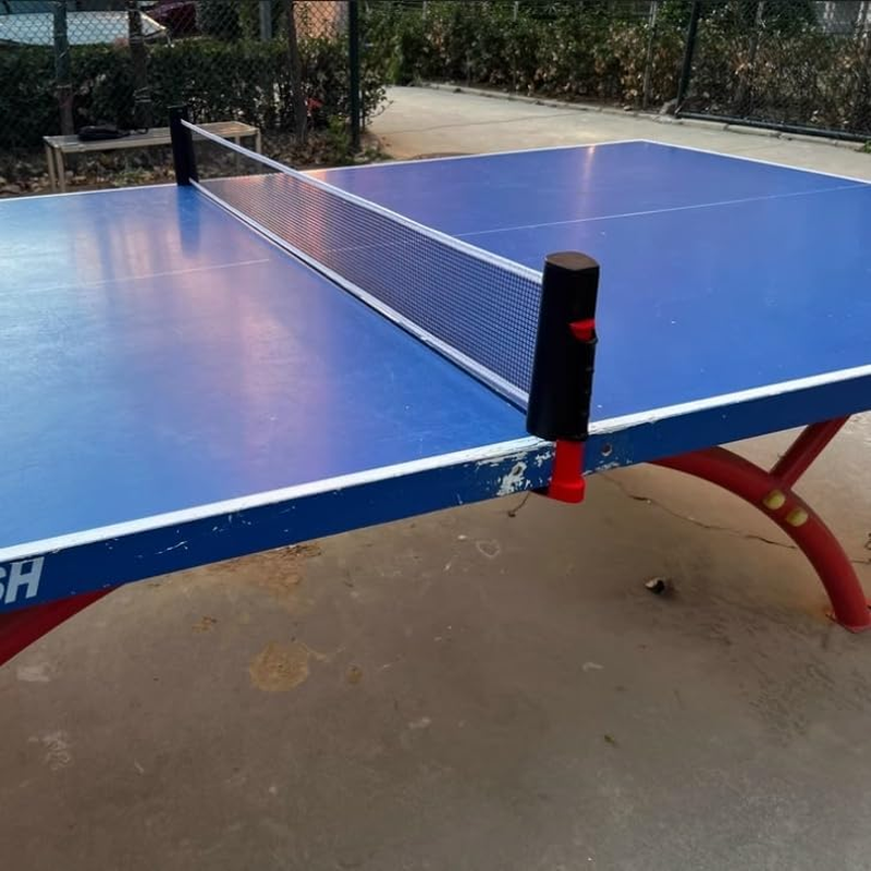 Ping Pong Paddles Set - Professional Table Tennis Rackets and Balls, Retractable Net with Posts and Storage Case - Pingpong Paddle and Game Table Accessories