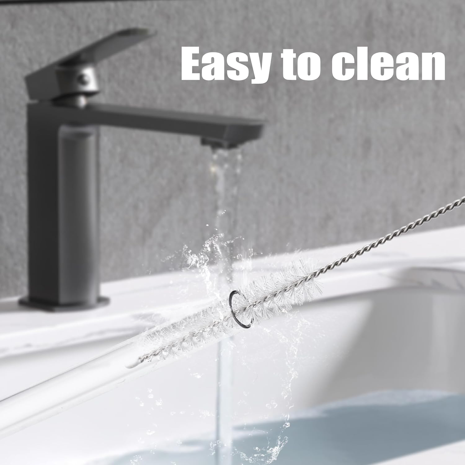 Diumepo Straws for Yeti Rambler Bottle - 5 Pcs Replacement Straws for 12 Oz, 18Oz, 26Oz, 36Oz, 64 Oz Insulated Bottles - Accessories with Cleaning Brush image number 4