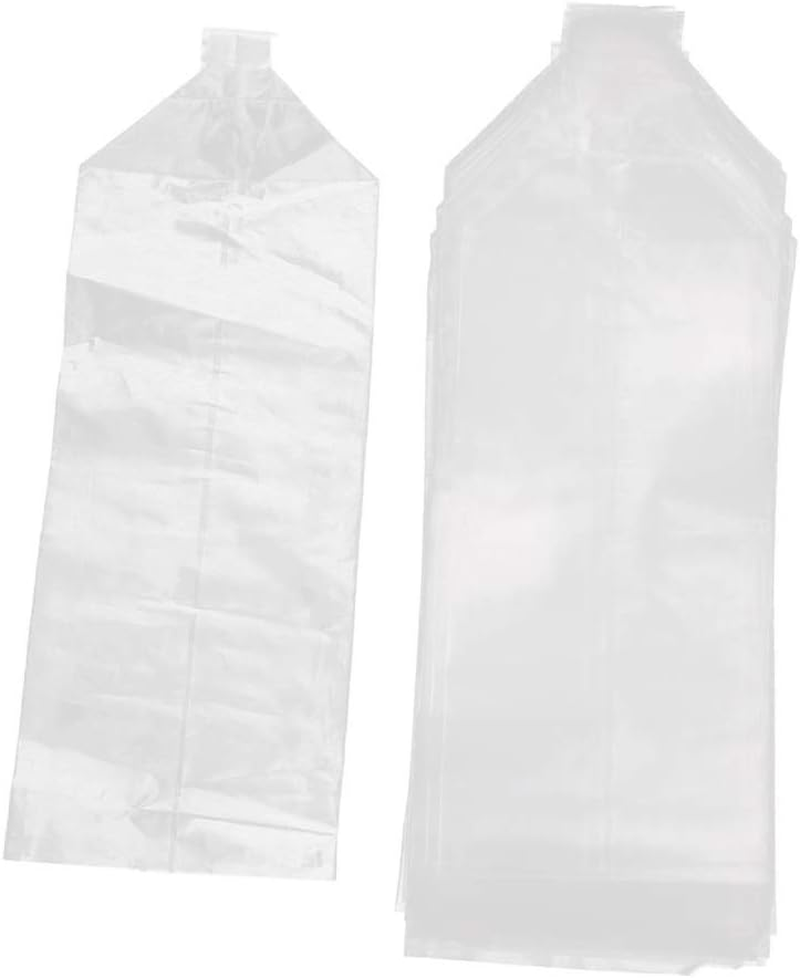 P Prettyia 50 Pcs Plastic Fish Bags for Shipping, Transporting Fish Transport Bags, 12X33Cm image number 4