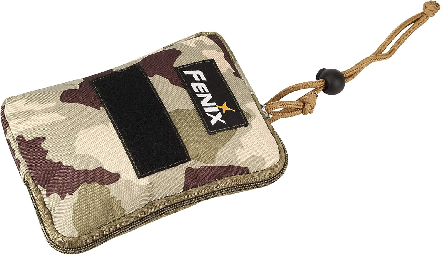 Fenix APB-30 Camouflage Storage Bag for Led Headlamp &ndash; Compact & Waterproof EDC Pouch with 4 Inner Pockets for Storing Camping Gear, Batteries, Head Torch and Tactical Accessories image number 2