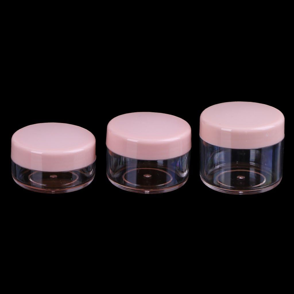 Mini Sample Bottle Cosmetic Makeup Jar Pot Face Cream Lip Balm Container Travel image number 1