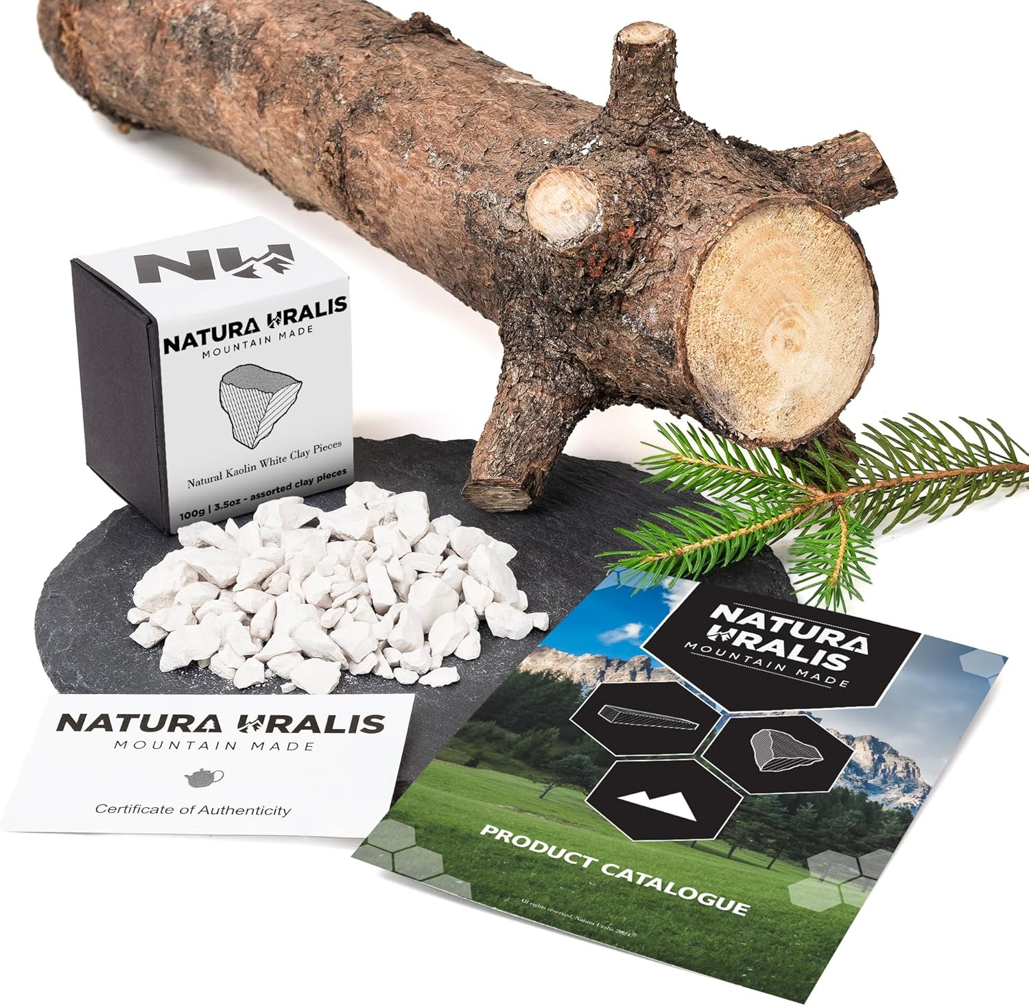 Kaolin White Clay | 100G of Natural White Clay, Pure White to Off-White - Amazing Crunch, Satisfying Earthy, Velvety and Firm Texture, ASMR Sensation image number 5