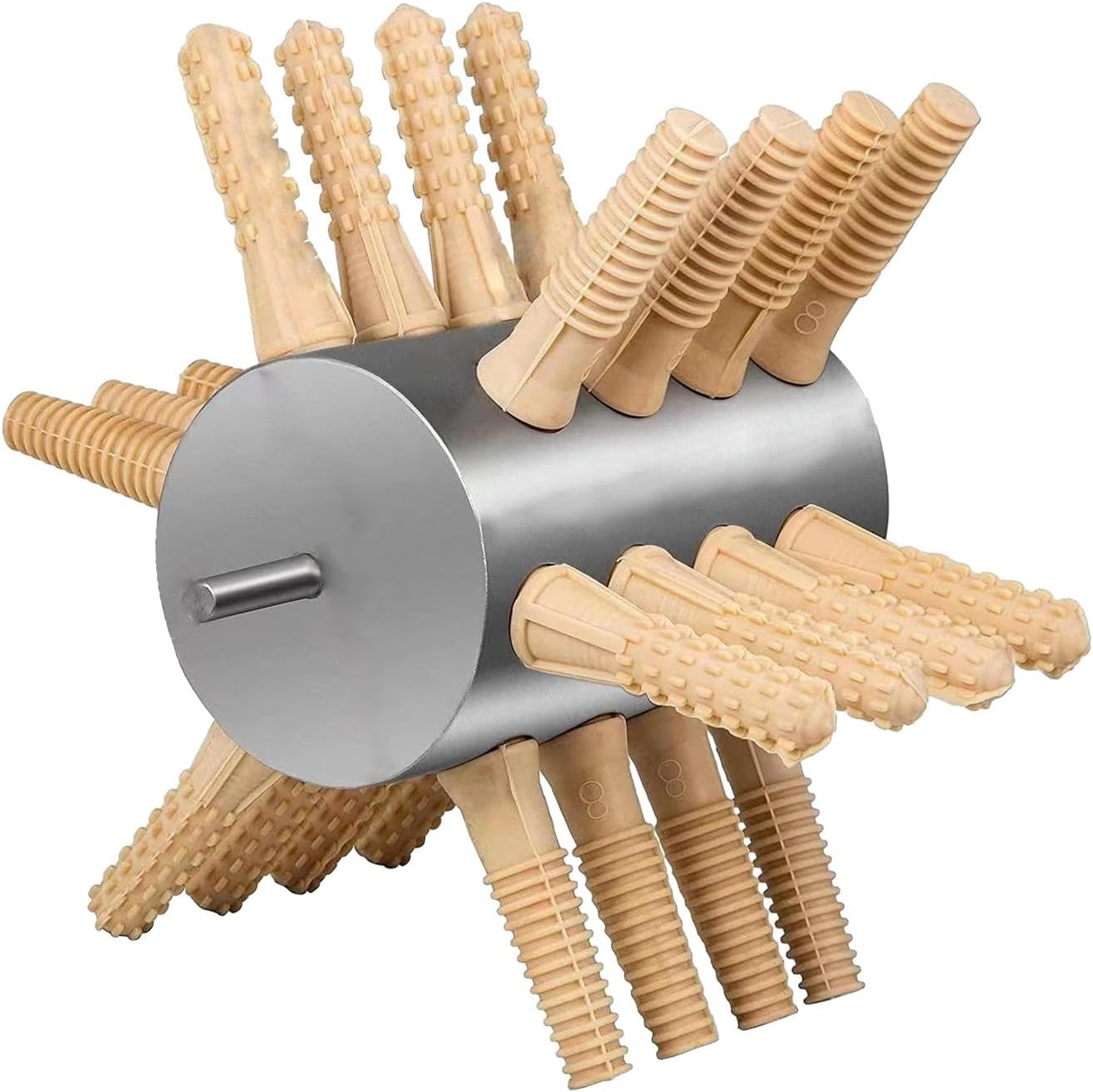 Leefasy Farm Chicken Plucker Poultry Feather Removal Practical Bird Defeathering Labor Saving for Poultry Duck Goose, 24 Fingers Large image number 5