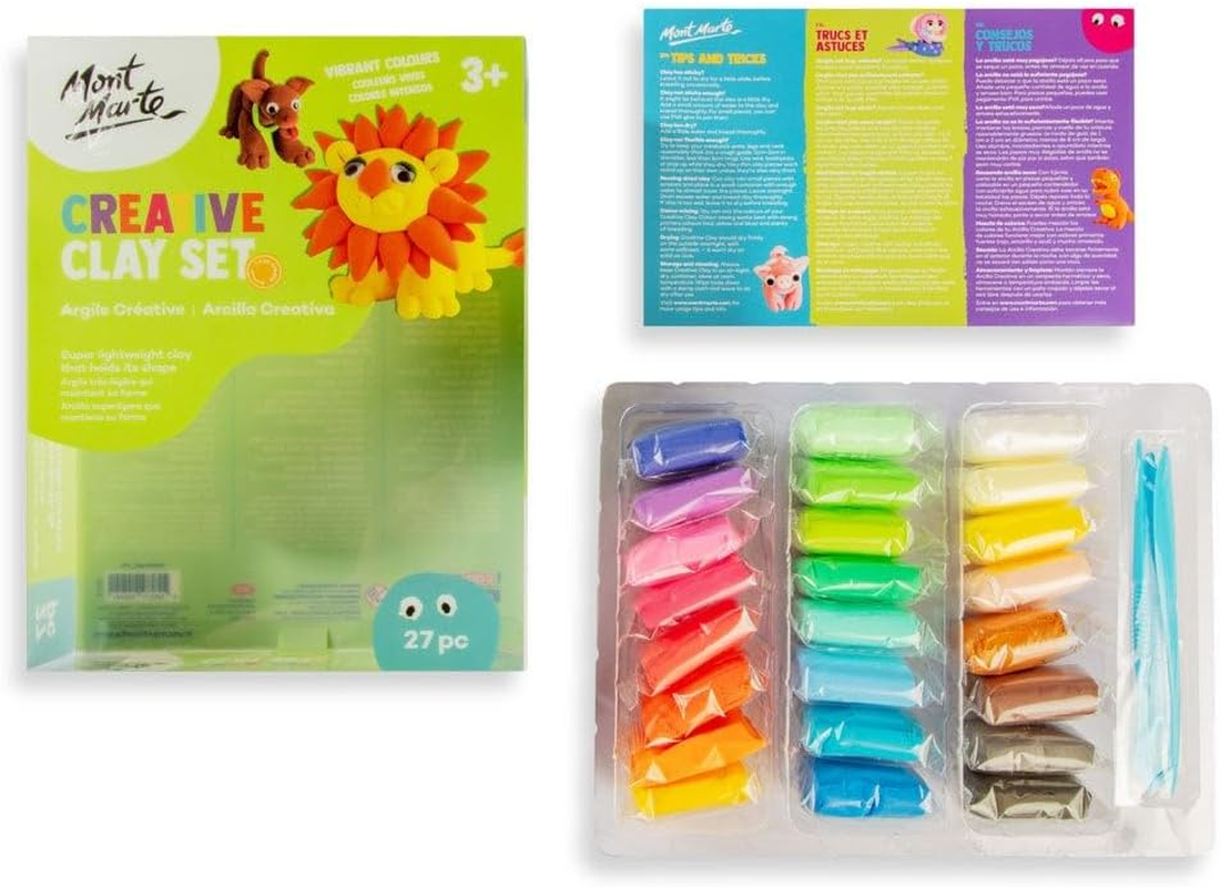 Mont Marte Creative Clay Set (27-Pieces) image number 2
