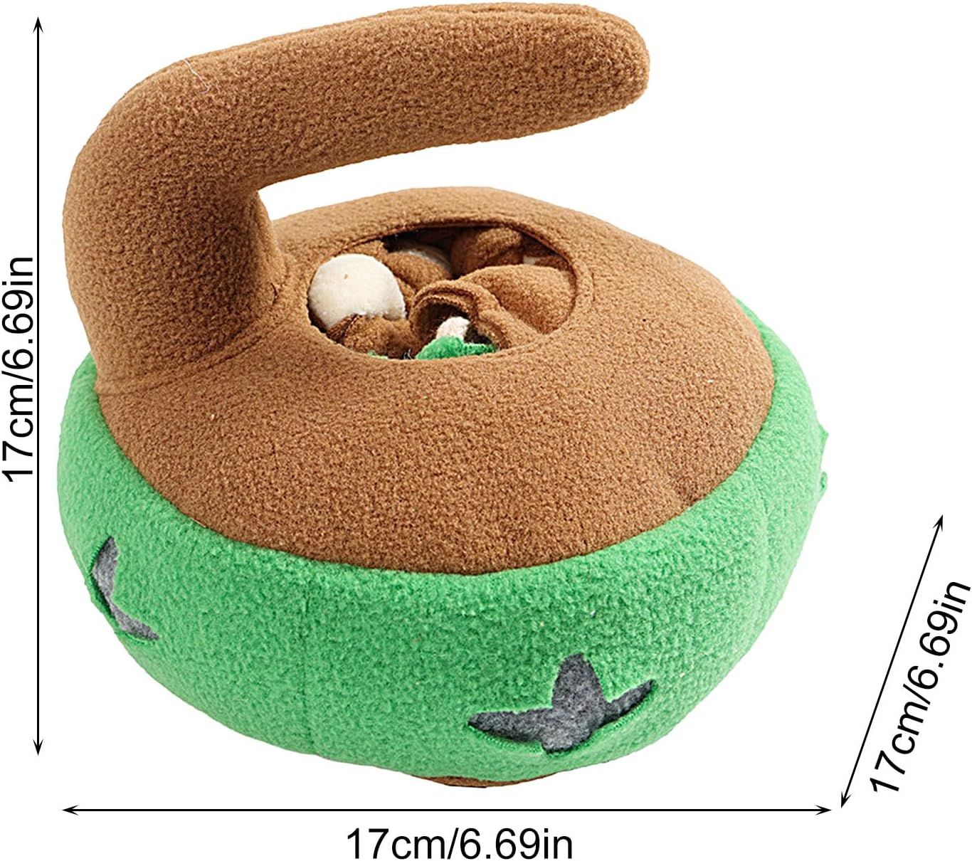 Dog Feeder Toy | Sniff Toys Slow Feeder Puzzle for Indoor Dogs - Dog Food Puzzle Feeder, Pet Treat Dispenser, Outdoor Dog Enrichment Toys for Stimulating Dog Toys Food Games Jmedic image number 4