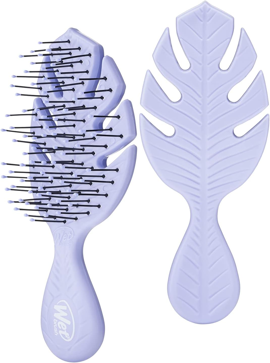 Wet Brush Go Green Mini Detangler Brush - Purple for Unisex - 1 Pc Hair Brush