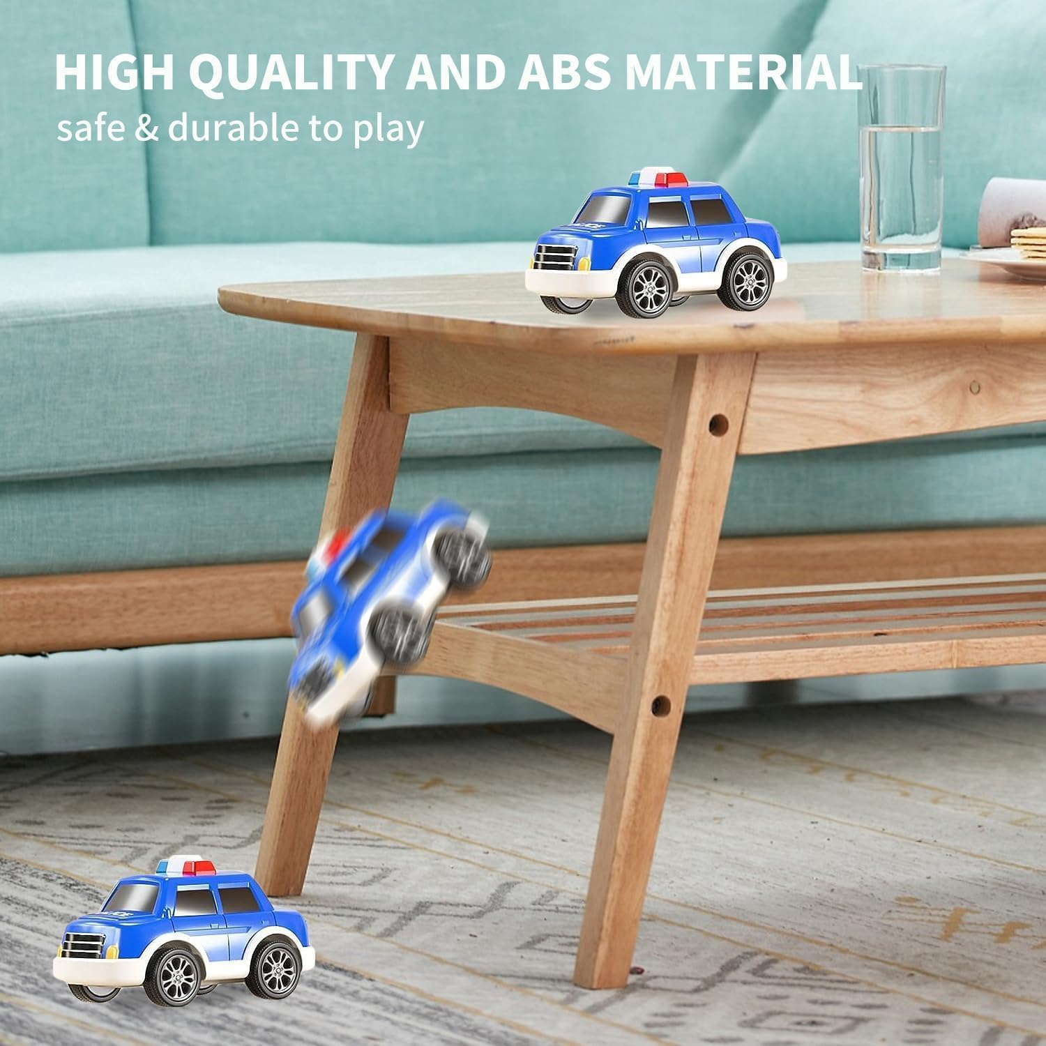 Truck Transport Vehicles Toys Trucks Toys Toddler 3 4 5 6 Years Old, 5 in 1 Truck Friction Power Toy Car with Light and Sound Transport Vehicle Carrier Trucks, Car Toys Set for Kids 3-5 Year image number 3