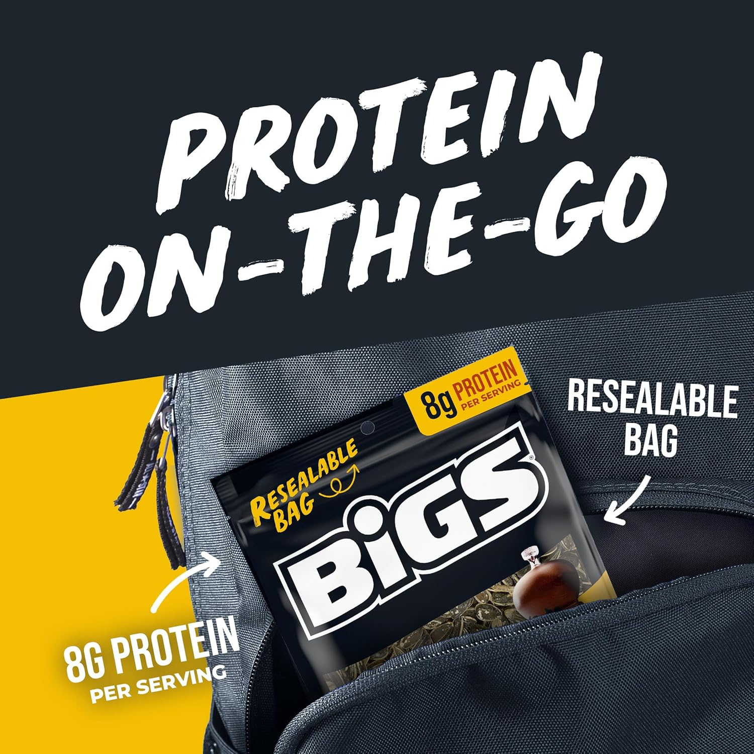 BIGS Sea Salt & Cracked Pepper Sunflower Seeds, 5.35-Ounce image number 4