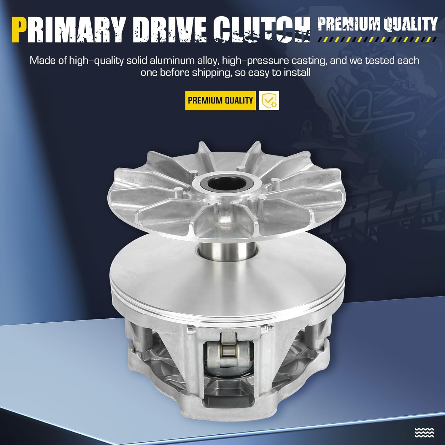 Primary Drive Clutch with Weights and Springs for Polaris Ranger 570 2014-2019, RZR 570 2012-2019 NON-EBS, Replace for 1323255 image number 1