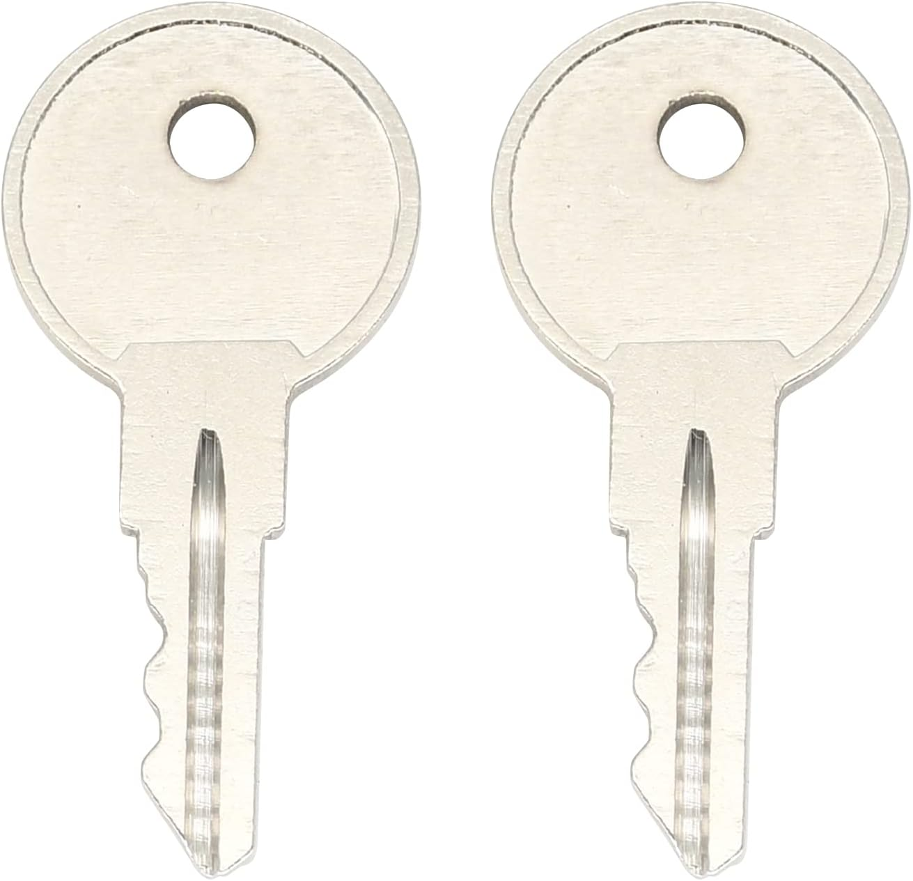 Keys CH751 Universal Keys 751CH for RV Compartments Campers Storage Cabinets Boats Trailers T-Handles Side Boxes Display Cases Controller Covers(2 Pcs) image number 3