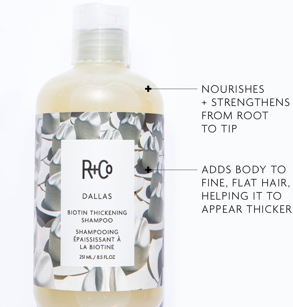 R+Co Dallas Thickening Shampoo, 241Ml image number 2