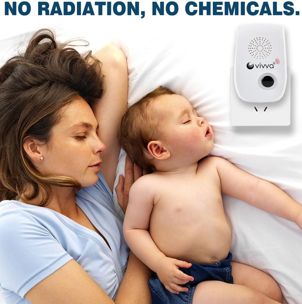 Vivva Ultrasonic Pest Repeller Electronic Plug in Indoor Sonic Repellent Pest Control for Bugs Roaches Insects Mice Spiders Mosquitoes (6) image number 5