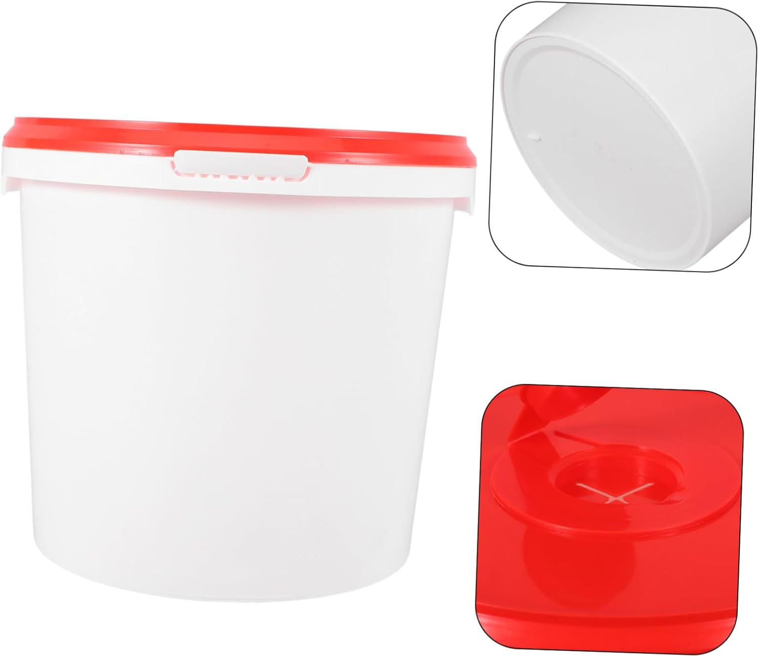 Bathroom Wipes Bucket Diapers Wipe Dispenser Bucket Reusable Holder for Travel image number 5