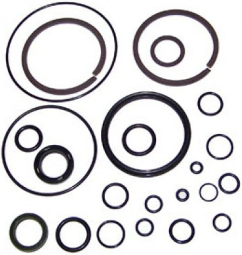 Power Trim and Tilt Oring and Seal Kit Fit for Johnson Evinrude 435567 433816 25-35-40-50 HP 1989-2004#0435567, 0339849, 0333496, 0912298 Rebuild Kit