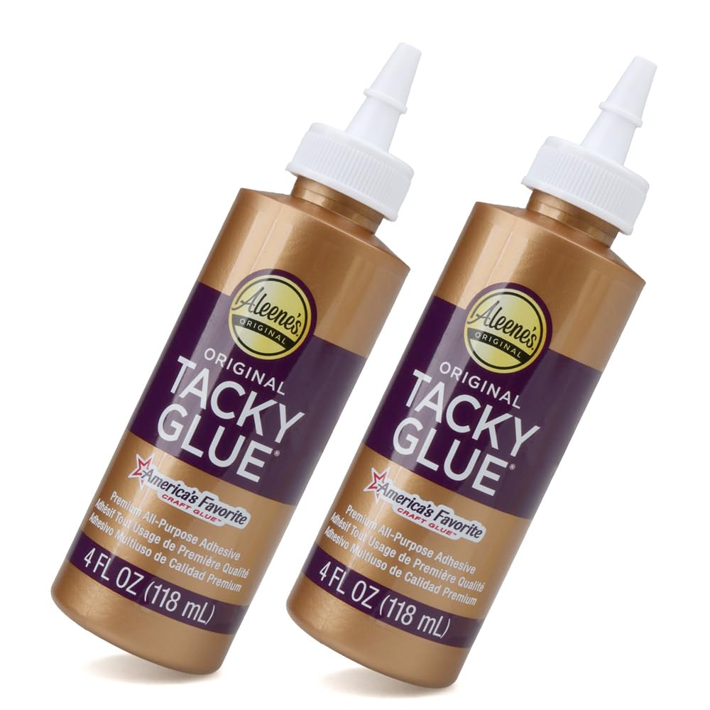All-Purpose Tacky Glue &ndash; Premium Adhesive for Crafts, Hobbies, and Household Repairs (2 Pack) image number 2